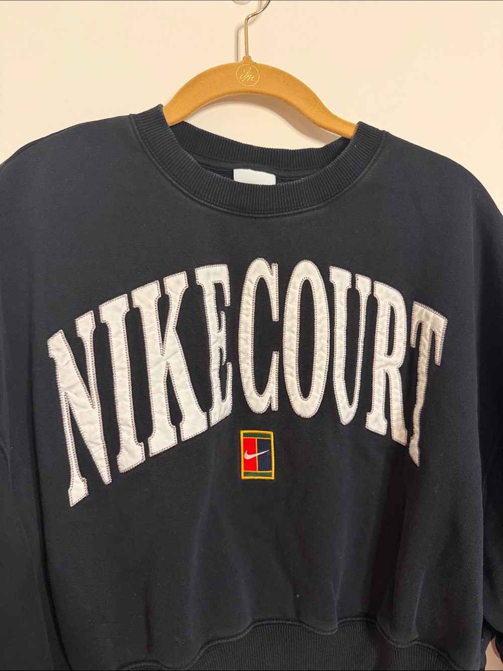 Nike Court Phoenix Fleece Over Oversized Heritage Sweatshirt - Picture 9 of 11